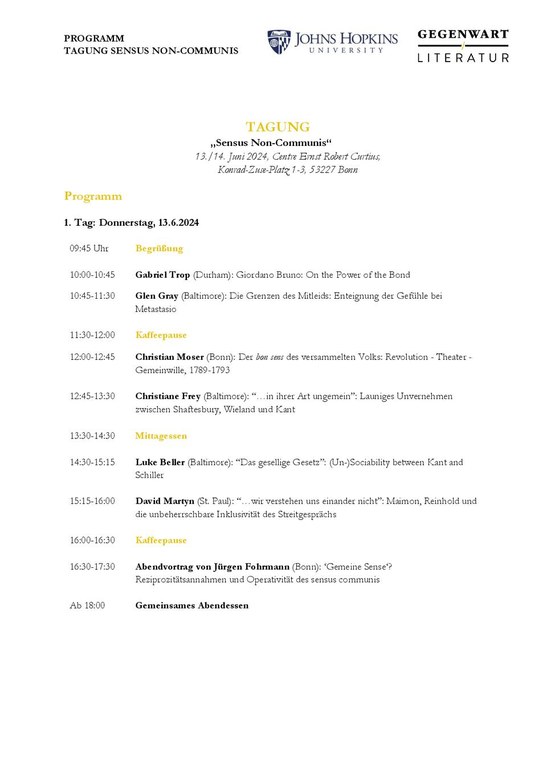 Programm_Tagung Sensus Non-Communis