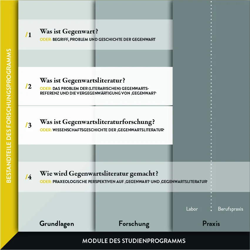 Grafik Studienaufbau 2. Förderphase