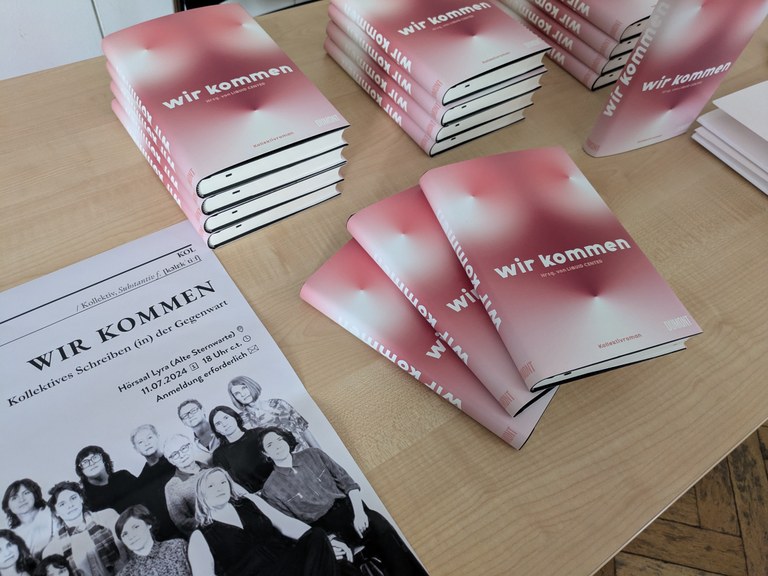Laborgespräch_WIR KOMMEN_Bücher Laborgespräch_WIR KOMMEN_Bücher