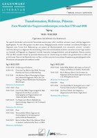 Transformation, Referenz, Präsenz_Programm