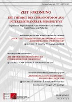 Veranstaltungsreihe_Zeit|Ordnung_Flyer