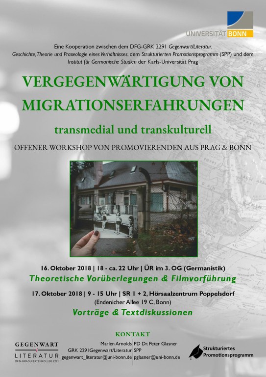 Workshop_Vergegenwärtigung von Migrationserfahrung_Plakat